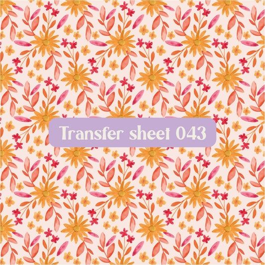 Transfer sheet 043 - Transfer paper - CLN Atelier