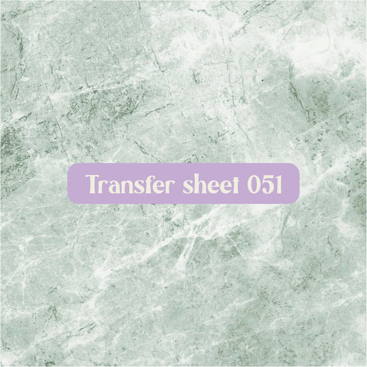 Transfer sheet 051 - Transfer paper - CLN Atelier