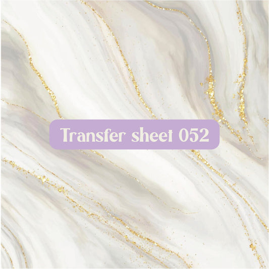 Transfer sheet 052 - Transfer paper - CLN Atelier