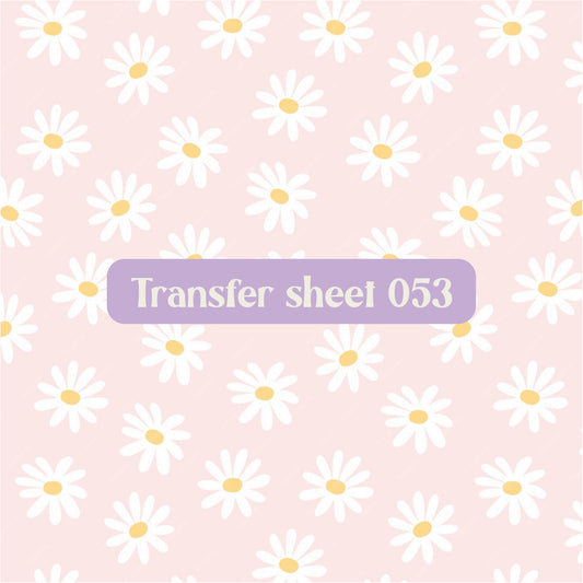 Transfer sheet 053 - Transfer paper - CLN Atelier