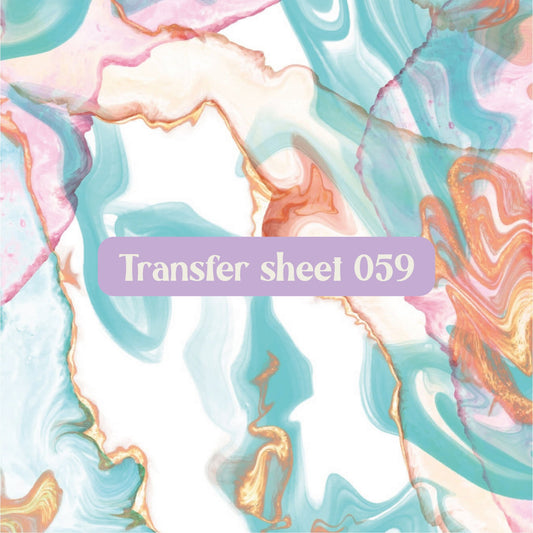 Transfer sheet 059 - Transfer paper - CLN Atelier