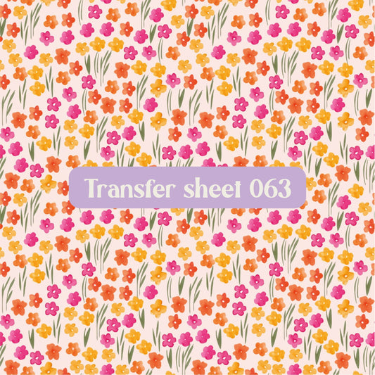 Transfer sheet 063 - Transfer paper - CLN Atelier