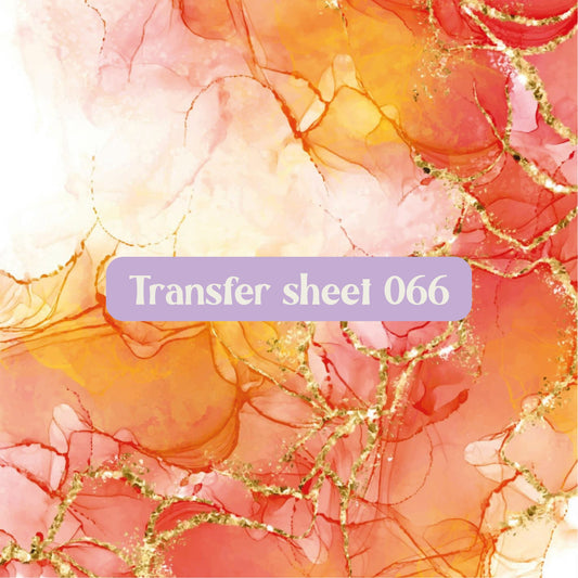 Transfer sheet 066 - Transfer paper - CLN Atelier