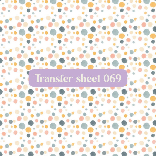 Transfer sheet 069 - Transfer paper - CLN Atelier