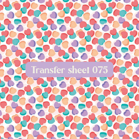 Transfer sheet 075 - Transfer paper - CLN Atelier