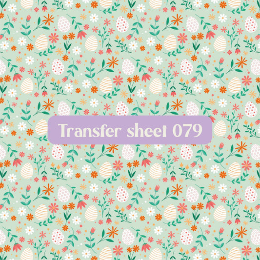 Transfer sheet 079 - Transfer paper - CLN Atelier