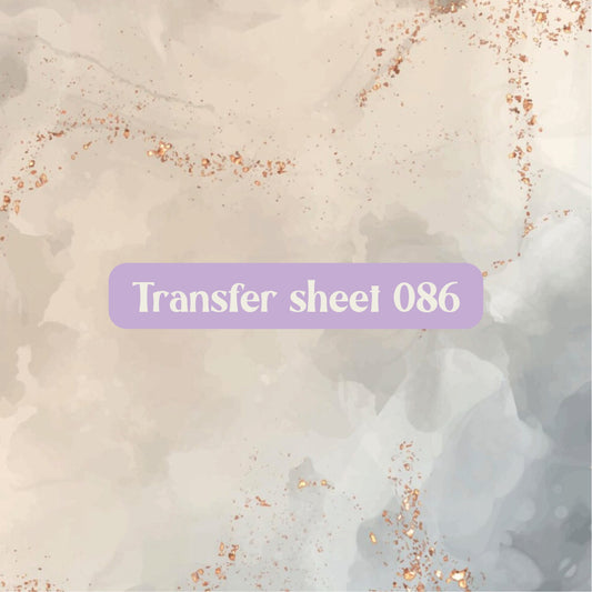 Transfer sheet 086 - Transfer paper - CLN Atelier