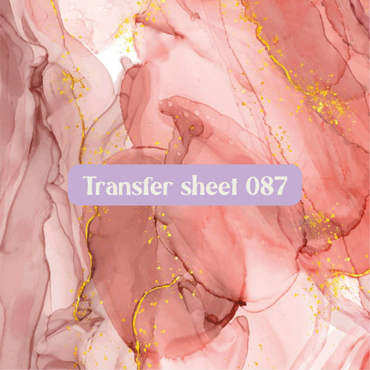 Transfer sheet 087 - Transfer paper - CLN Atelier