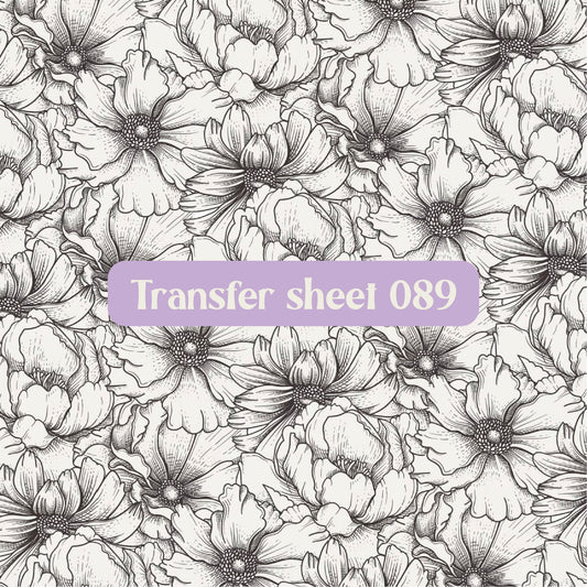 Transfer sheet 089 - Transfer paper - CLN Atelier