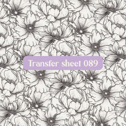 Transfer sheet 089 - Transfer paper - CLN Atelier