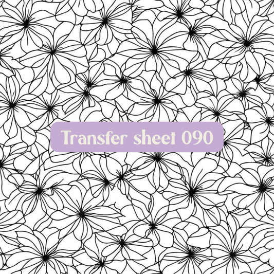 Transfer sheet 090 - Transfer paper - CLN Atelier