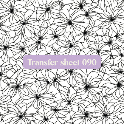 Transfer sheet 090 - Transfer paper - CLN Atelier
