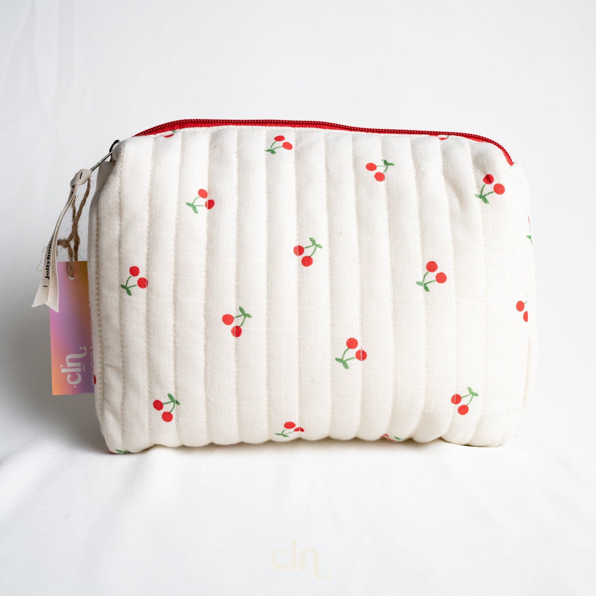 Cherry make - up bag (2 sizes) - Earrings - CLN Atelier