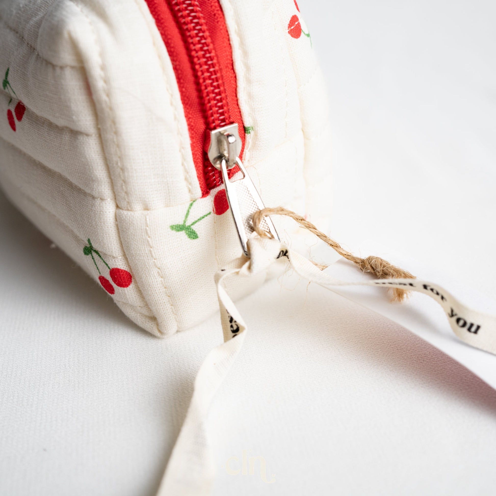 Cherry make - up bag (2 sizes) - Earrings - CLN Atelier