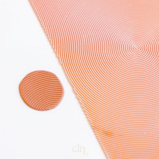 Circle 3D printed texture plate - Cutter - CLN Atelier