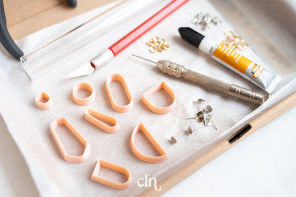 DIY box voor polymeer klei oorringen (NL) - CLN Atelier