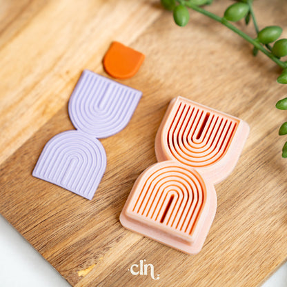 Embossed geometric shape 03 - CLN Atelier