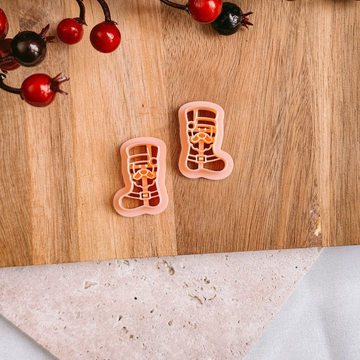 Embossed Santa Boot - Cutter - CLN Atelier