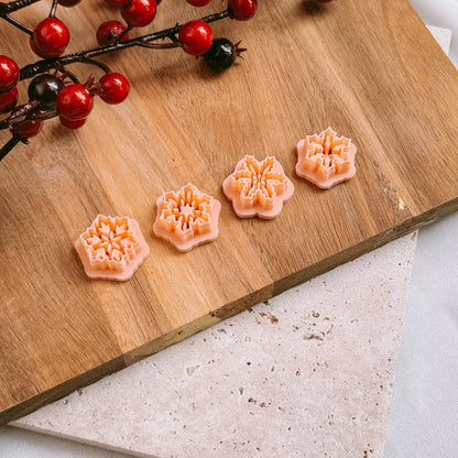 Embossed snowflake (4 styles) - Cutter - CLN Atelier