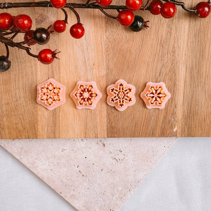 Embossed snowflake (4 styles) - Cutter - CLN Atelier