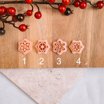 Embossed snowflake (4 styles) - Cutter - CLN Atelier