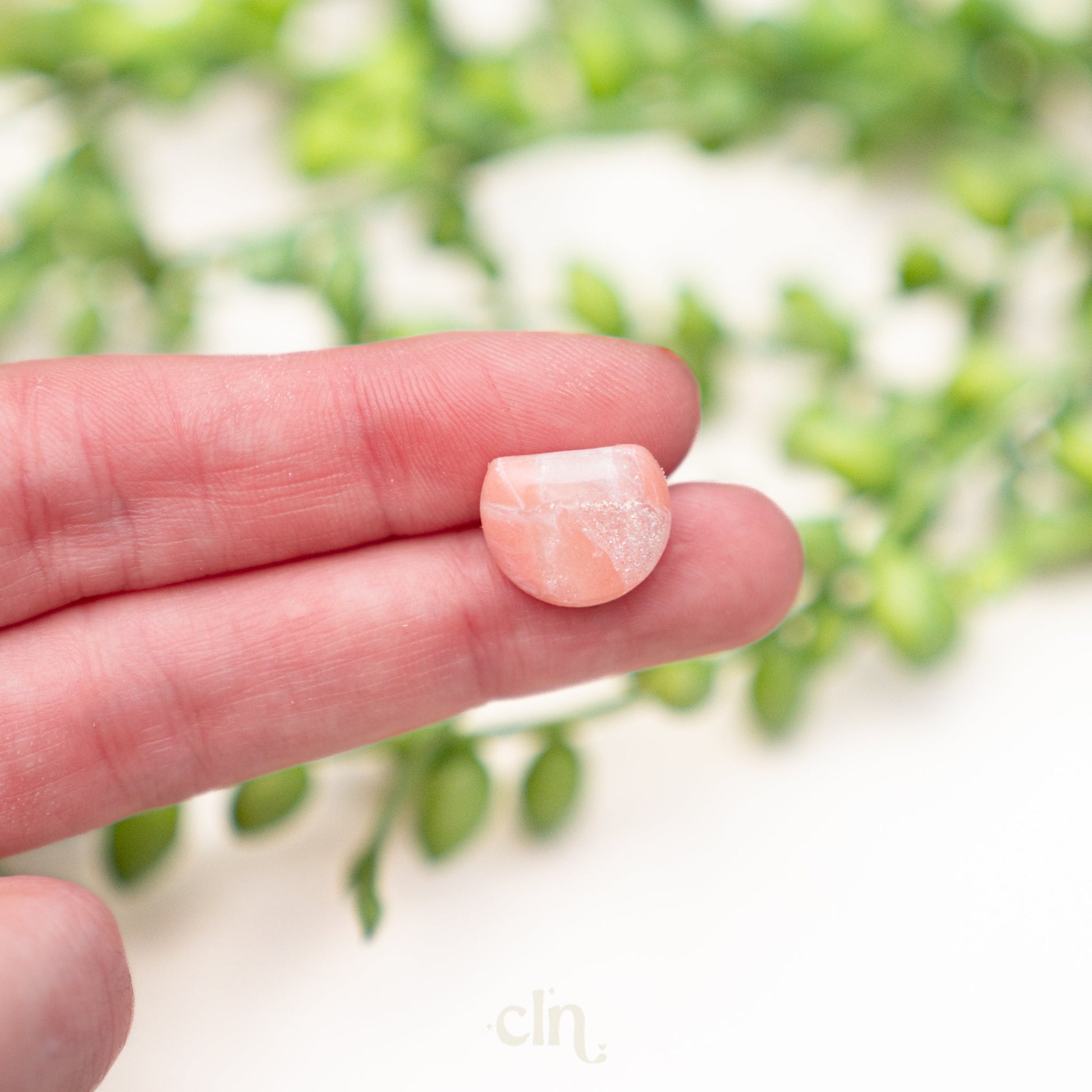 Faux Stone studs - Cotton candy M - Earrings - CLN Atelier