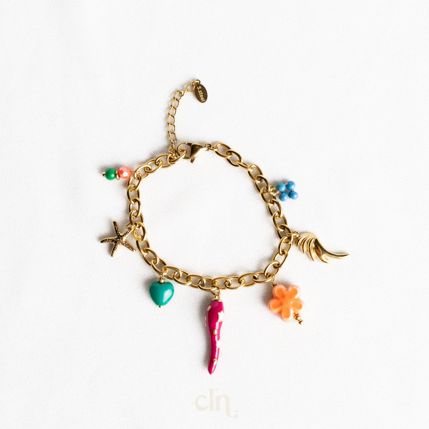 Festive charm bracelet - Earrings - CLN Atelier