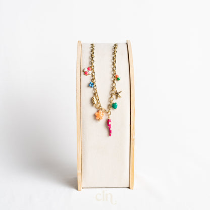 Festive charm necklace - Earrings - CLN Atelier