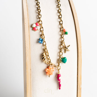 Festive charm necklace - Earrings - CLN Atelier