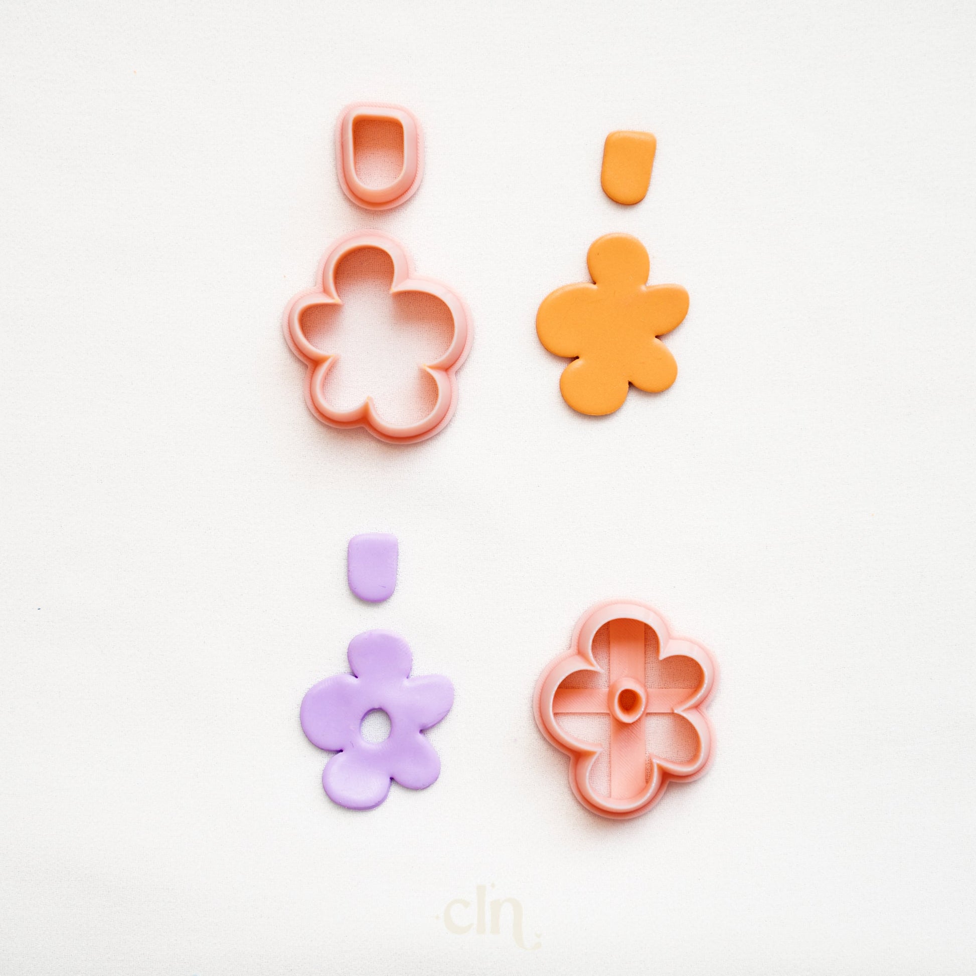 Floral dangle G - Cutter - CLN Atelier