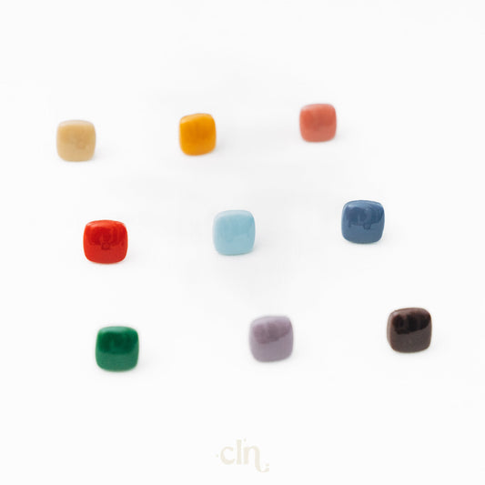 Forbidden Candy studs - fall/winter - Earrings - CLN Atelier