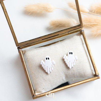 Ghost studs - Earrings - CLN Atelier