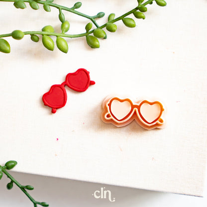 Heart sunglasses - Cutter - CLN Atelier