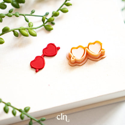 Heart sunglasses - Cutter - CLN Atelier