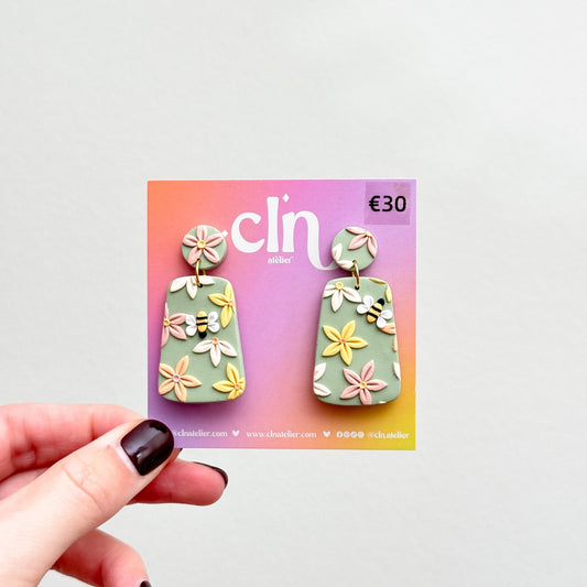 Humming Bees - Earrings - CLN Atelier