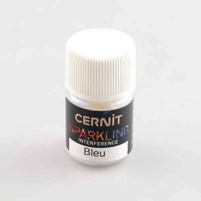 Interference Blue Cernit Mica Powder - Cernit Sparkle 5g - CLN Atelier