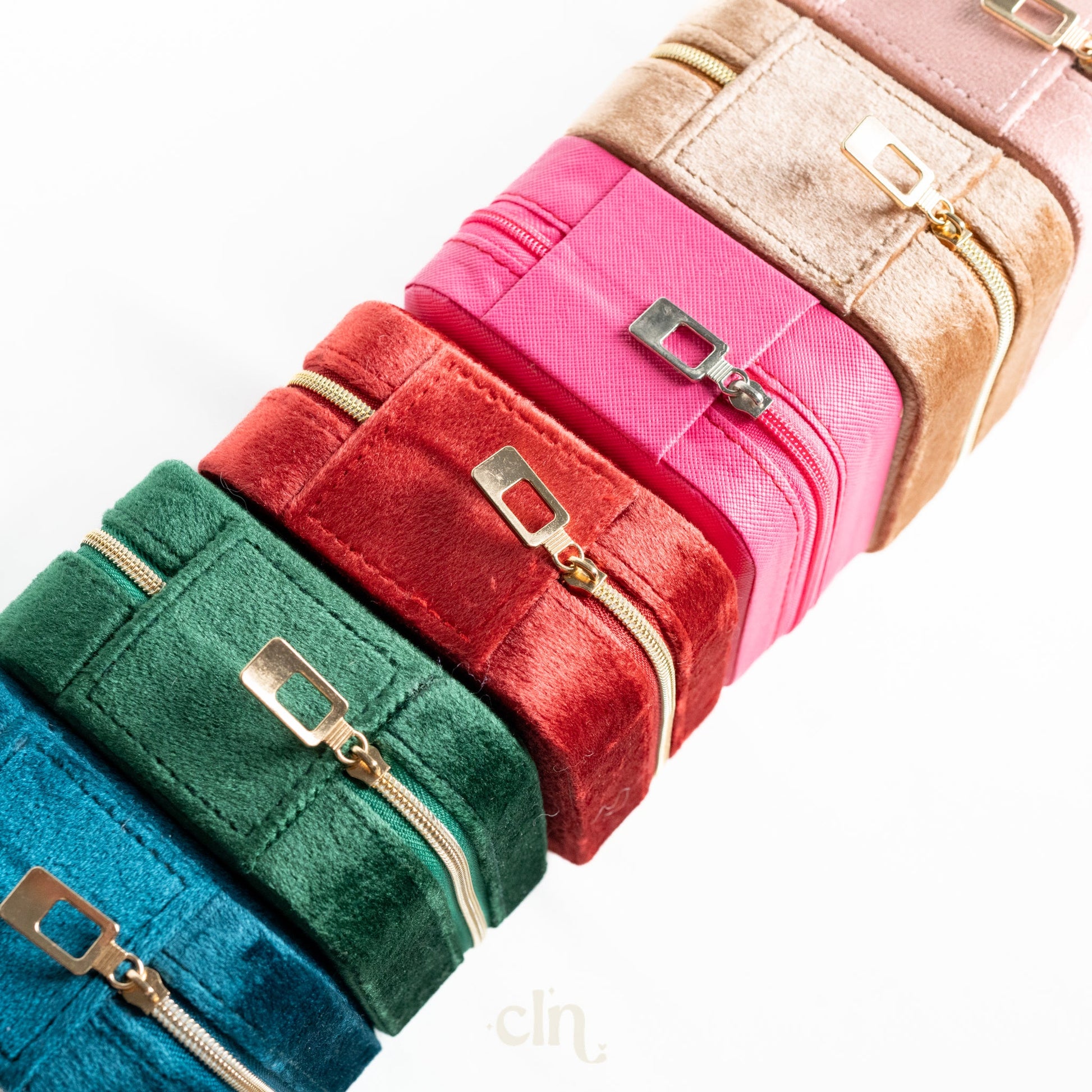 Jewelry travel case (pick your color) - Earrings - CLN Atelier