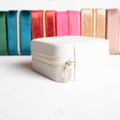 Jewelry travel case (pick your color) - Earrings - CLN Atelier