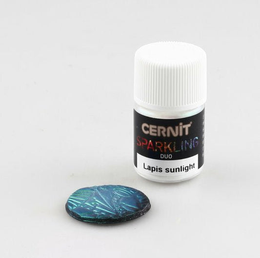 Lapis Sunlight Cernit Mica Powder - Cernit Sparkle 2g - CLN Atelier