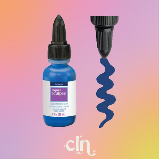 Liquid Sculpey Blue 29ml - Polymer Clay - CLN Atelier