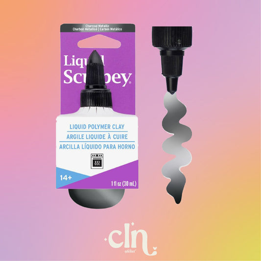 Liquid Sculpey Charcoal 30ml - Polymer Clay - CLN Atelier