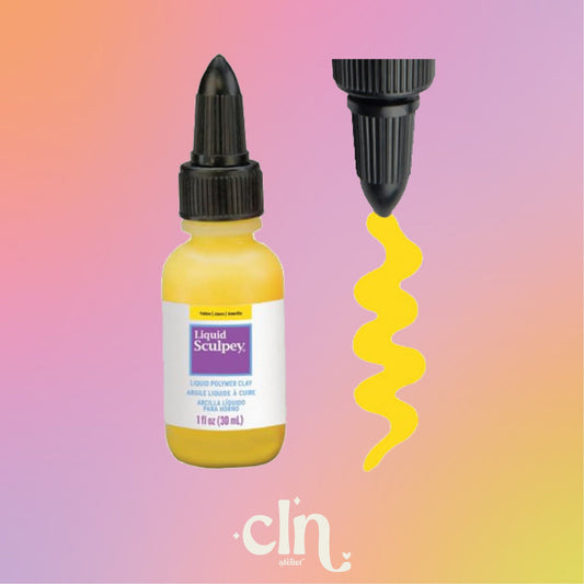 Liquid Sculpey Yellow 29ml - Polymer Clay - CLN Atelier