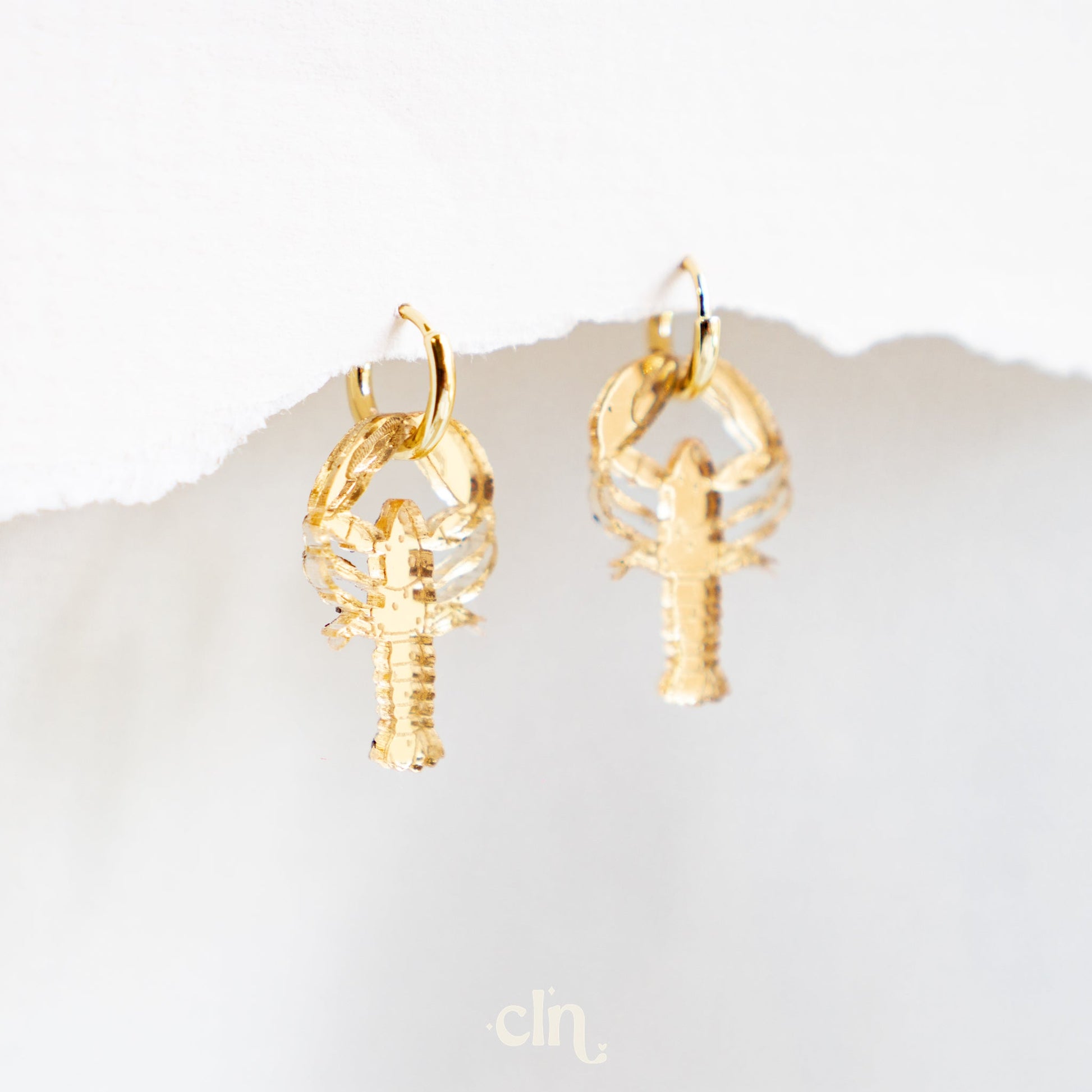 Mediterranean seafood - Lobster - Earrings - CLN Atelier