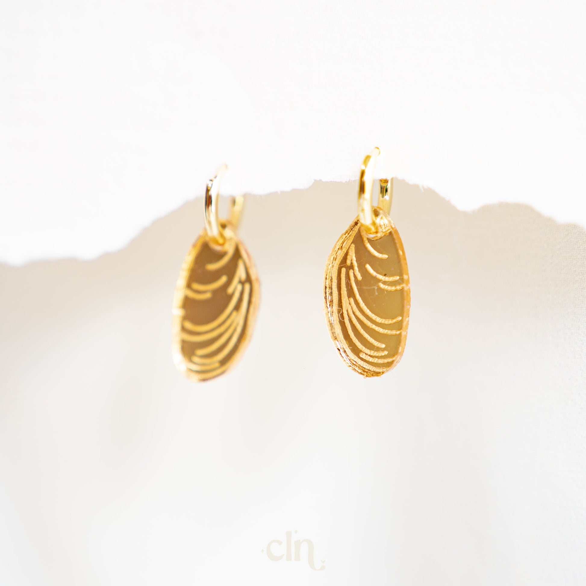 Mediterranean seafood - Mussel - Earrings - CLN Atelier