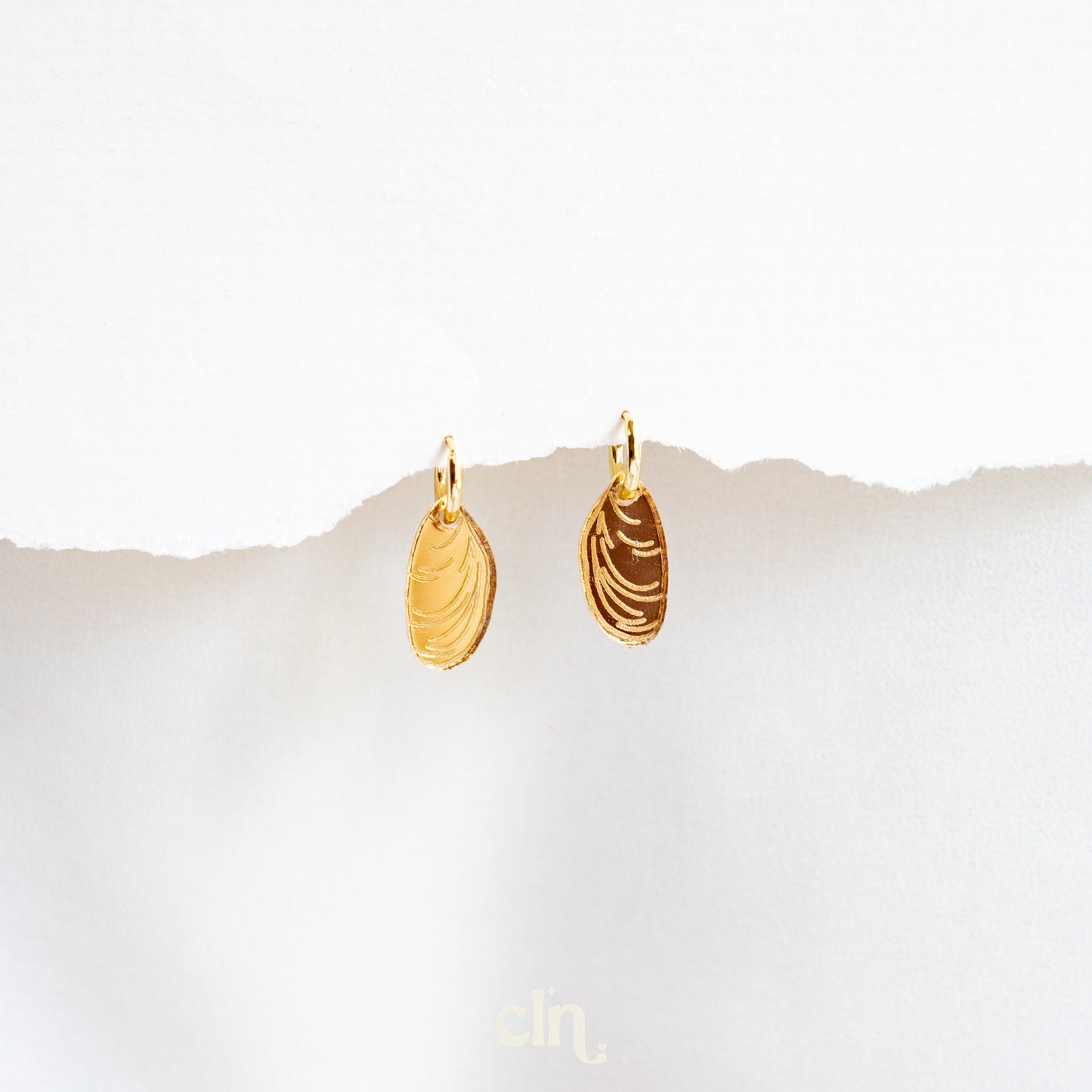 Mediterranean seafood - Mussel - Earrings - CLN Atelier