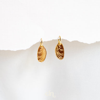 Mediterranean seafood - Mussel - Earrings - CLN Atelier