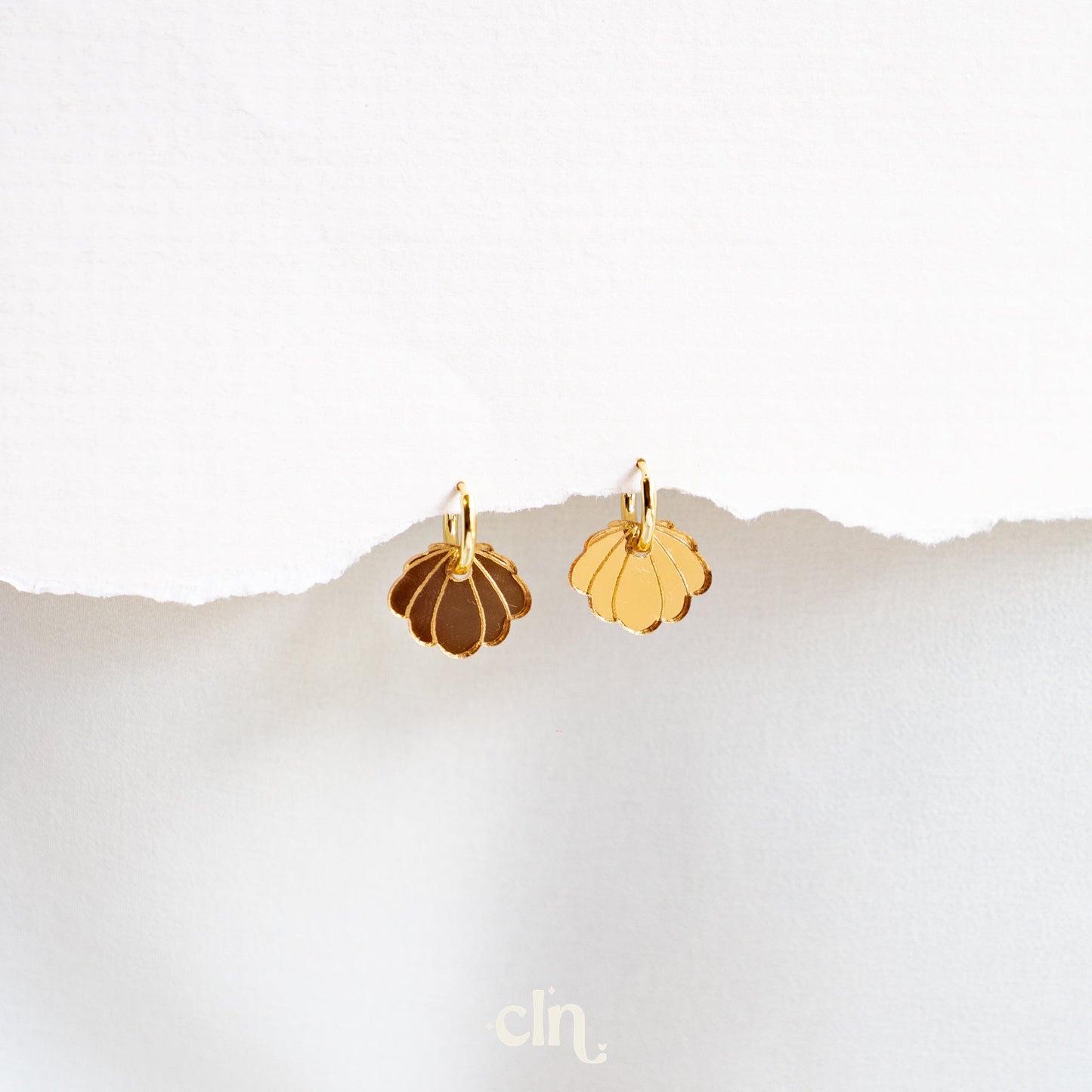 Mediterranean seafood - Shell - Earrings - CLN Atelier