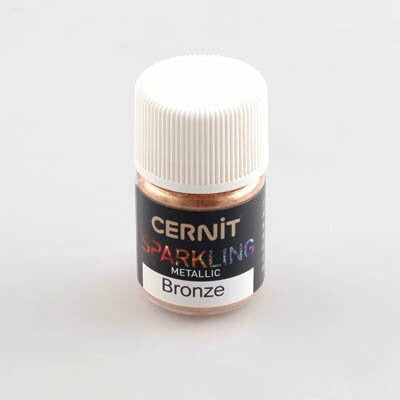 Metallic Bronze Cernit Mica Powder - Cernit Sparkle 5g - CLN Atelier