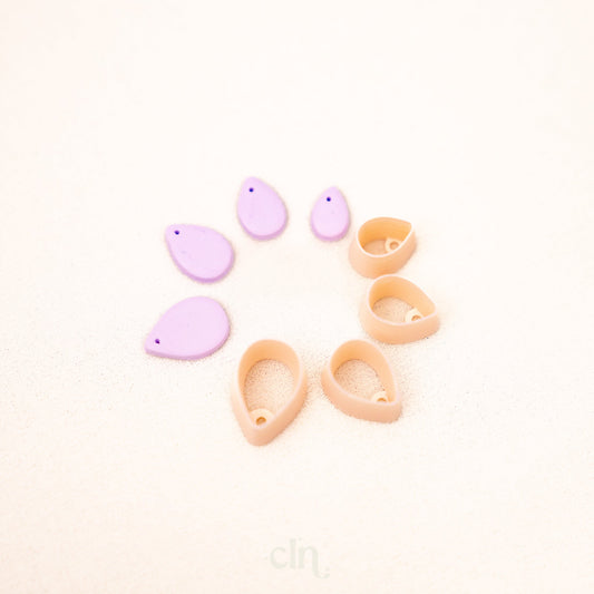 Mini droplet dangles set - Cutter - CLN Atelier