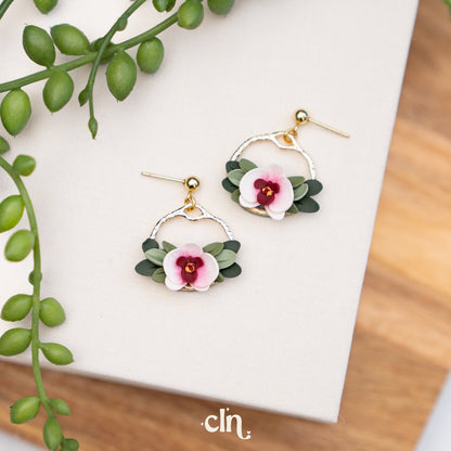 Orchid dangles - Earrings - CLN Atelier